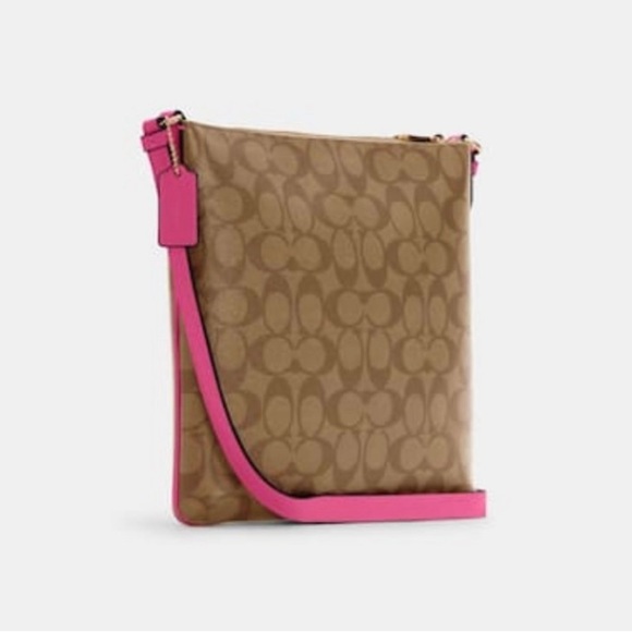 COACH Rowan File Signature Bag - Picture 2 of 5